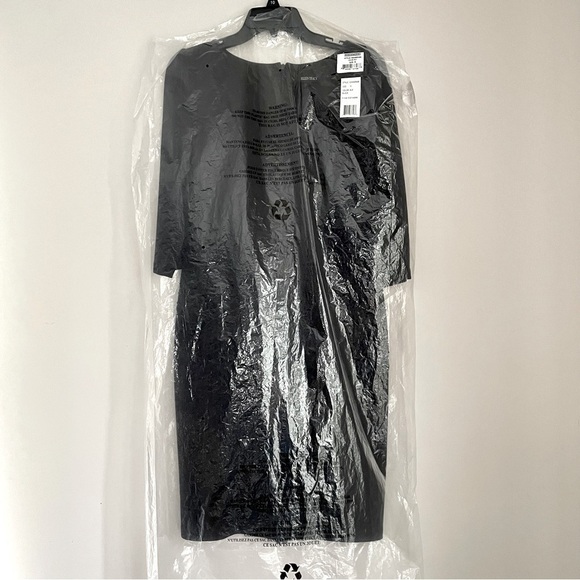 Ellen Tracy Black Dress Size 10 - Picture 10 of 11